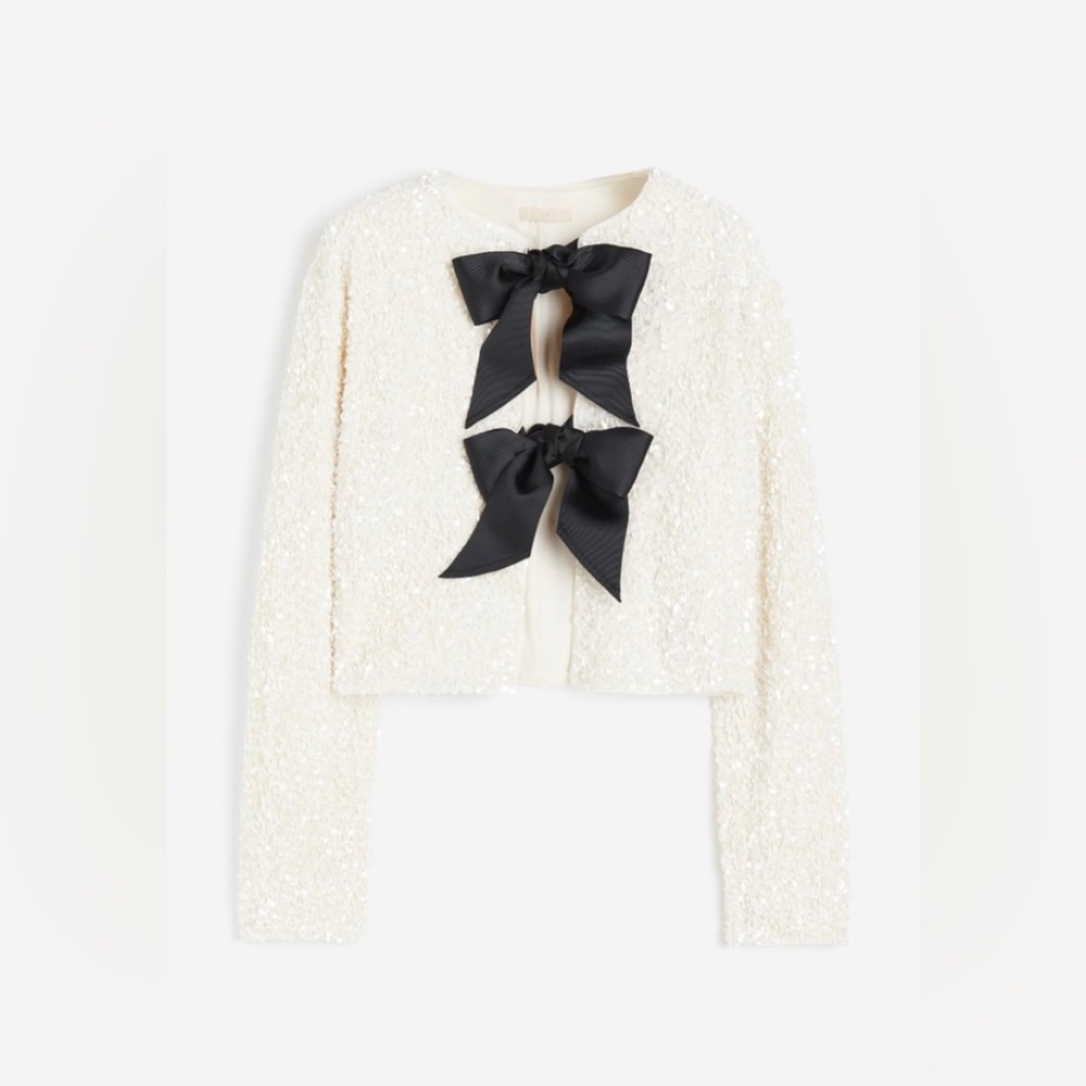H&M SEQUIN JACKET - Picture 5 of 6